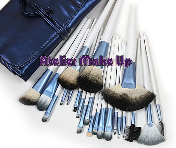 Kit de 20 pincéis azul